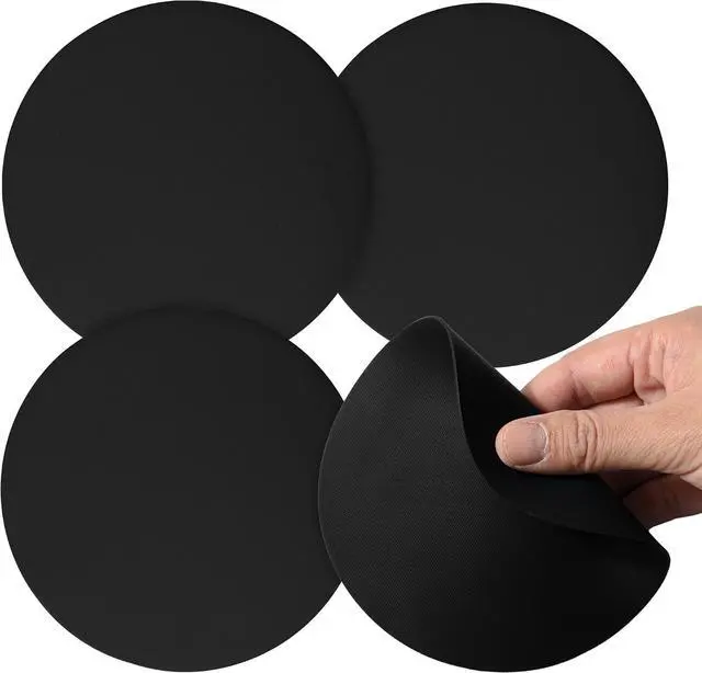 Main image of Silicone Jar Opener Gripper Pad, Jar Grippers for Opening Jars, Round Black Multi-Purpose Kitchen Gadgets, Non Slip Jar Bottle Lid Openers for Seniors, Kids, Women, People with Arthritis, 4 Pieces