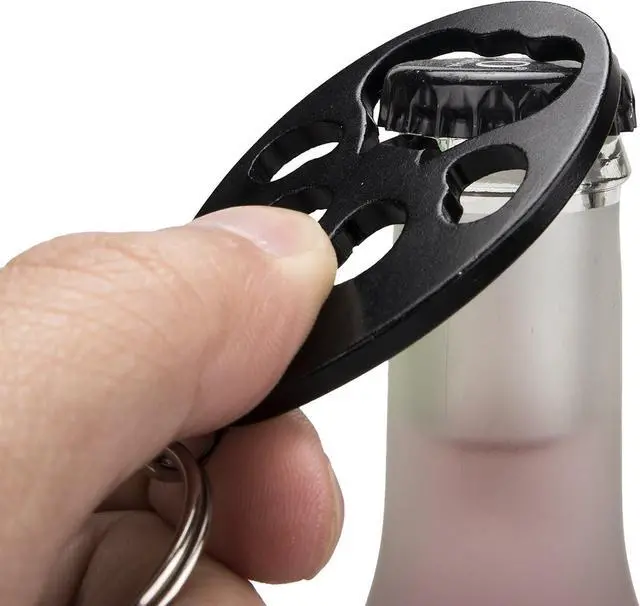 Alt view image 4 of 7 - Swatom Dog Paw Keychain Bottle Opener Beer Opener Tool, Key Tag Chain Ring, 6 Piece