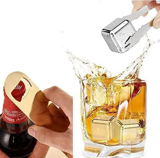 Alt view image 3 of 7 - 2PCS Heavy Duty Stainless Steel Flat Bottle Opener Beer Bottle Opener 7" Speed Openers for Kitchen,Bar or Restaurant Birthday Wedding Bridal Shower Gifts (Gold,2)