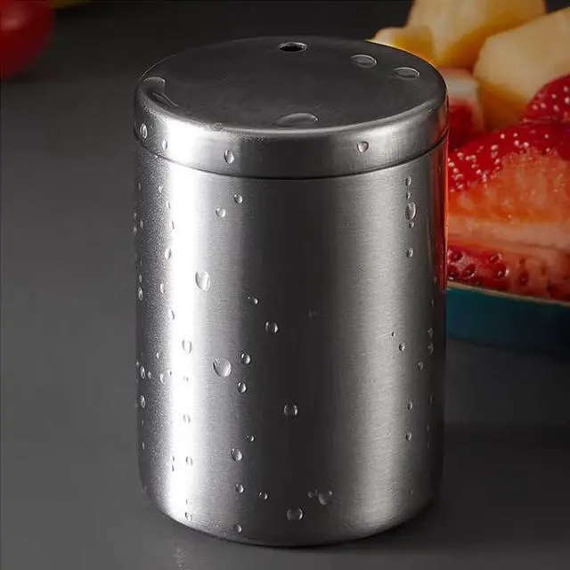 Alt view image 3 of 7 - AYCCNH Stainless Steel Toothpick Holder Dispenser, High-capacity Thickening Tooth Picks Container for Kitchen ( No Toothpicks)