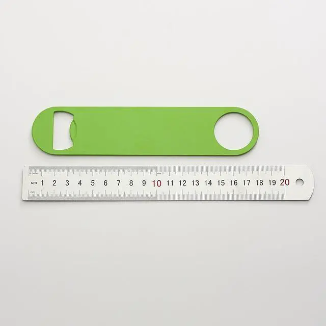 Alt view image 2 of 5 - 3 Pack 7" Heavy Duty Flat Bottle Opener, Pink