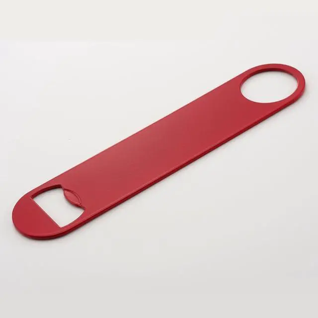 Alt view image 3 of 5 - 3 Pack 7" Heavy Duty Flat Bottle Opener, Pink
