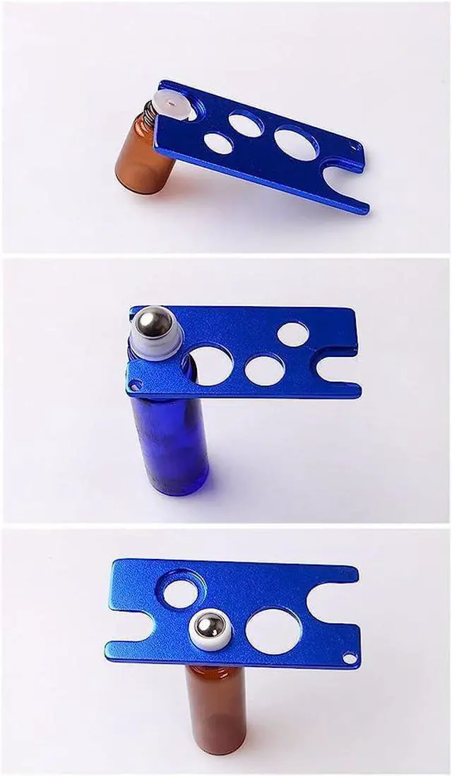 Alt view image 6 of 6 - Pink Essential Oils Opener Key Tool Set Opener and Remover The Perfect Opener and Remover Accessory for Roller Balls and Caps on Most Bottles Universal Metal Key Tool