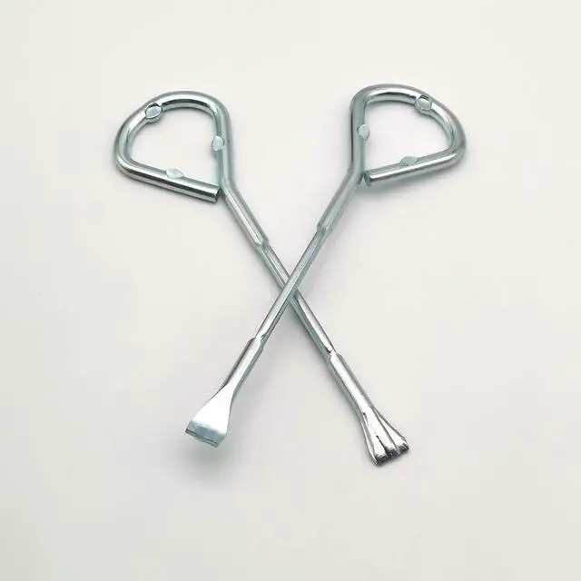 Alt view image 3 of 4 - Metal Paint Can Opener Bottle Opener Steel Paint Can Opening Tool Multifunctional Painter Tool Can Opener 4 Pack (4)
