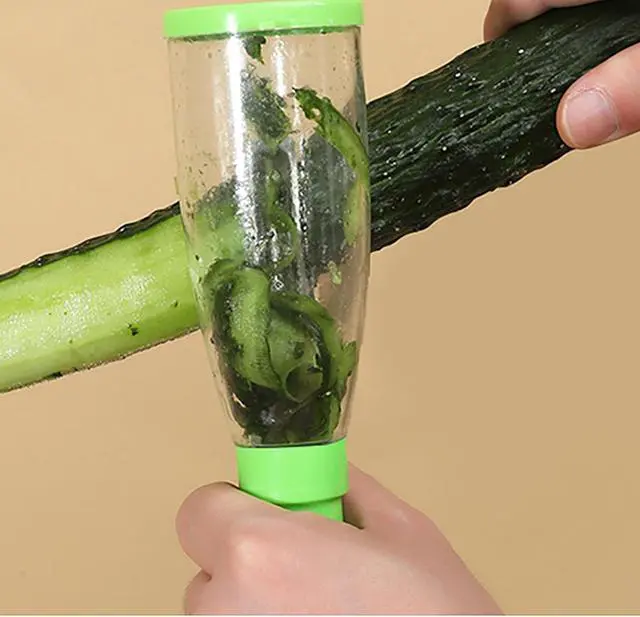 Alt view image 6 of 6 - Storage Style Peel Knife, 8 Inch x 2.3 Inch Green Peeler for Vegetables and Fruits (Green)