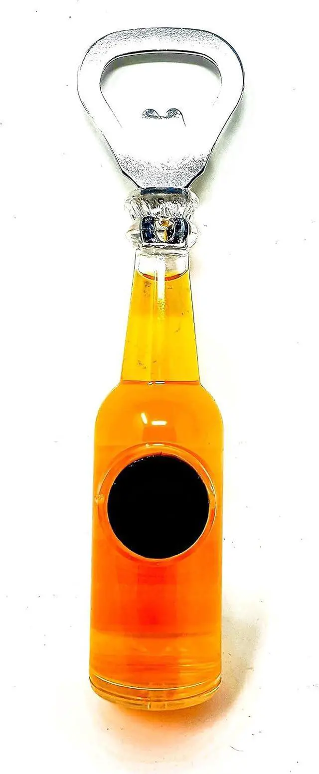 Alt view image 2 of 4 - Magnetic Corona Beer Bottle Opener - Unique Funny Man Cave Decor Accessory for Barbecue BBQ Parties