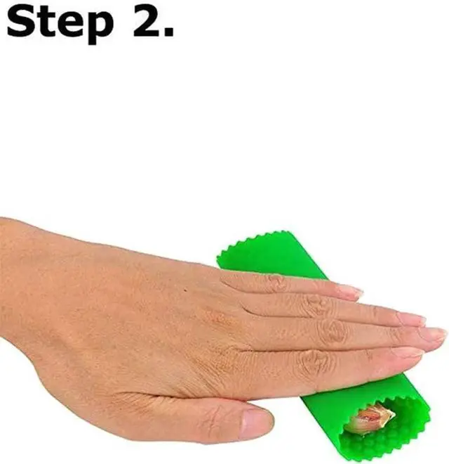 Alt view image 7 of 7 - 3 Pcs Garlic Peeler Skin Remover Roller Keeper,Easy Quick to Peeled Garlic Cloves with Best Silicone Tube Roller Garlic Peeling Press Tube Kitchen Tool