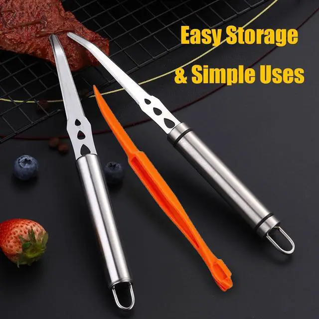 Alt view image 7 of 7 - Stainless Steel Fruit Knife Orange Peeler Tools Grapefruit Utensils Tool for Citrus Lemon Kiwi Salads Melon Lime Pitaya Apple