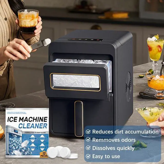Alt view image 4 of 7 - YIVANNUO Ice Machine Cleaner Maker Descaler - 24 Clean Tablets, Compatible with Opal, Kitchenaid, Nickel Safe Scale Remover for Countertop, Deep Cleaning, Remove odor, Bulk 1 Year Supply