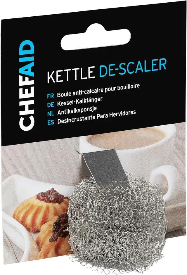 Alt view image 6 of 7 - Chef Aid Stainless Steel Doughnut Kettle Descaler, Silver