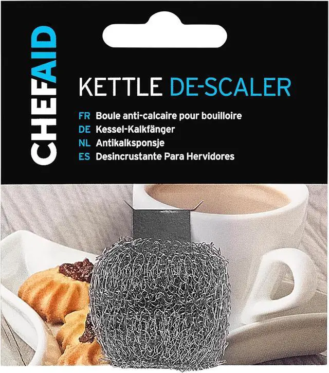 Alt view image 2 of 7 - Chef Aid Stainless Steel Doughnut Kettle Descaler, Silver