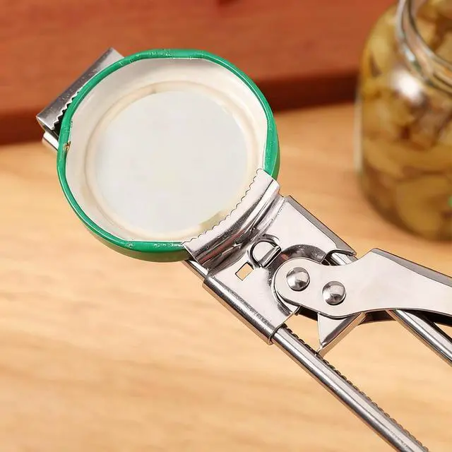 Alt view image 4 of 7 - 2 Pack Adjustable Stainless Steel Jar Opener, Easy Grip Manual Bottle & Tight Lid Opener for Elderly, Arthritis, Women and Children