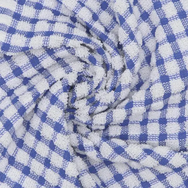 Alt view image 3 of 7 - Cotton Dish Rags Dish Cloths For Washing Dishes, 8Pack,11.8x11.8, Blue | Terry Cloth Wash Rags For Cleaning House, Light Dish Towels Tor Kitchen Drying Dishes, Soft Kitchen Washcloths