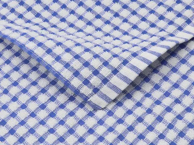 Alt view image 4 of 7 - Cotton Dish Rags Dish Cloths For Washing Dishes, 8Pack,11.8x11.8, Blue | Terry Cloth Wash Rags For Cleaning House, Light Dish Towels Tor Kitchen Drying Dishes, Soft Kitchen Washcloths