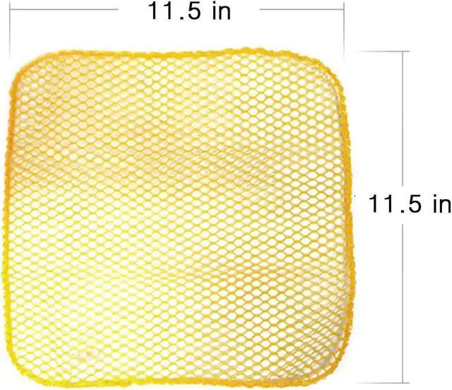 Alt view image 3 of 7 - Dish Washing Net Scrubber 5pcs/ Innovative Mesh Cloth, Quick Dry - No More Sponges with Smell / 11.5 by 11.5 inches/Advanced Raw Material-Polypropylene 100% (Pink 5)