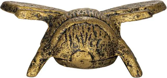 Alt view image 5 of 7 - Creative Co-Op Distressed Cast Metal Bee Bottle Opener, Gold