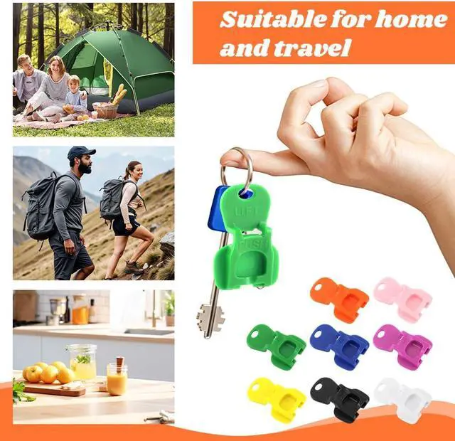 Alt view image 4 of 7 - 16PCS Easy Tab Opener & Drink Protector Reusable Soda Can Opener | Can Tab Lifters,Complete Cover Easy Tab Openers Drink Can Protector Cap for Soda Coke Beer