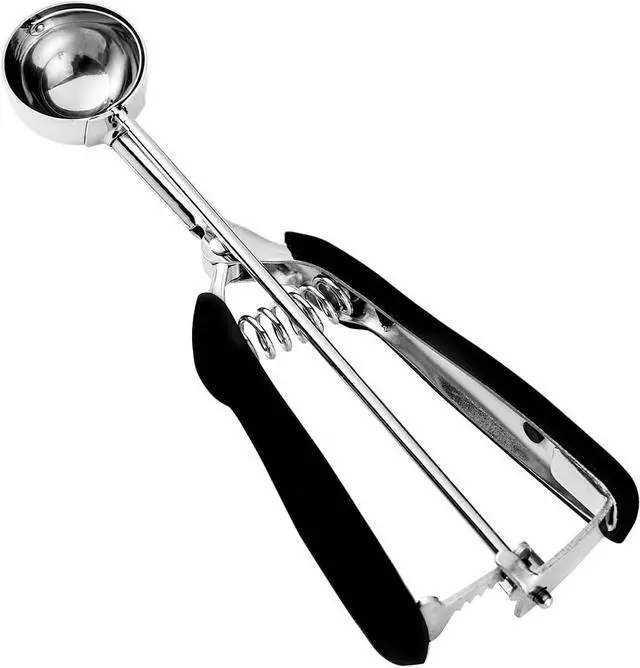 Main image of HOMURE H Small Cookie Scoop 1 Tbsp, Size #60 Cookie Dough Scoop, 1 Tableapoon Cookie Scoops for Baking, 18/8 Stainless Steel, Comfortable Grip, for Making Cookies, Melon Ball, Meatball, Cupcake