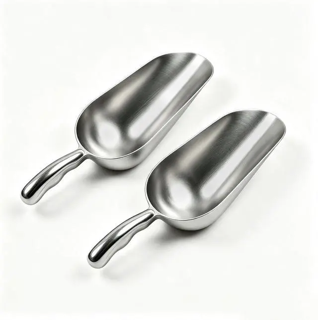 Main image of 2 PCS Multipurpose Scoop 12oz Capacity | Works as freezer ice scoop & baking cookie scoop. Roundbottom shape for effortless scooping, sturdy kitchen multiuse tool