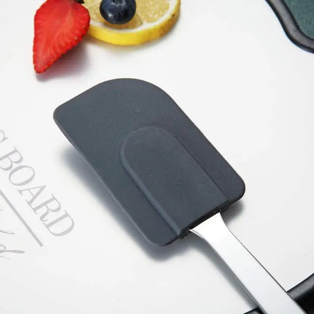 Alt view image 3 of 7 - Silicone Spatulas, Berglander Flexible Scrapers Baking Mixing Tool, Baking Tools, Rubber Spatula, Heat Resistant, Dishwasher Safe, Easy to Clean