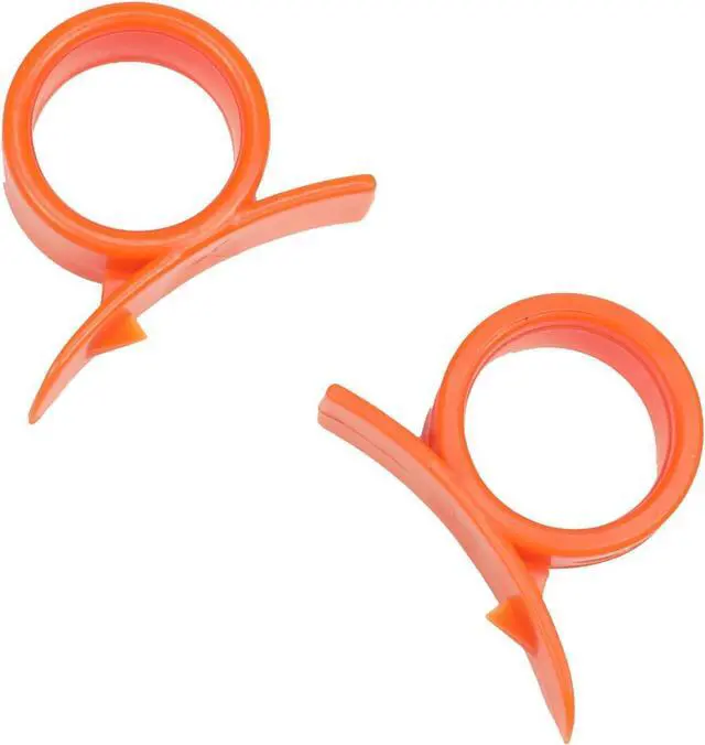 Main image of Chef Craft Select Plastic Orange Peeler, 2.25 inches in length 2 piece set, Orange