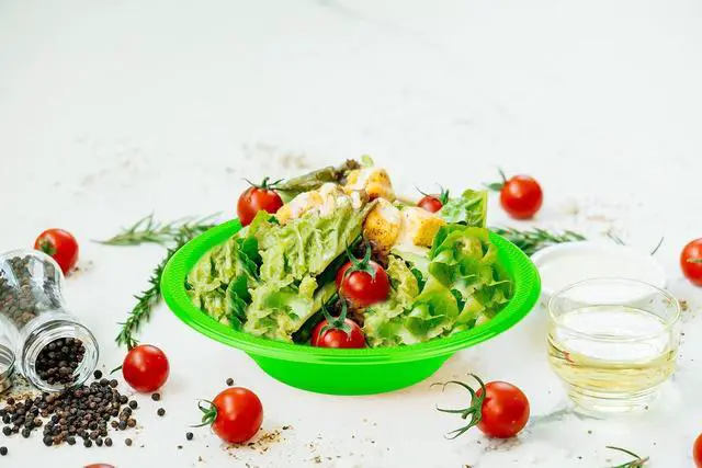Alt view image 4 of 5 - DecorRack 24 Lime Green Plastic Bowls, 7 in Disposable 12 oz Bowl