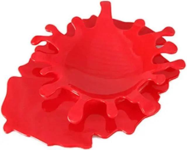 Alt view image 3 of 4 - Spoon Rest Holder Silicone Ketchup Shape Holders Splash Spoon Rest by Mustard Kitchen Cooking Aid Cup Holder Creative Gift