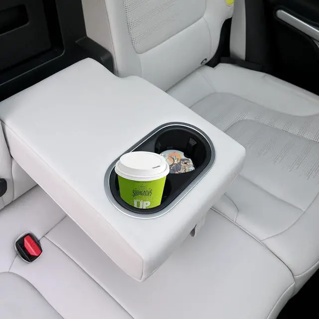 Alt view image 6 of 7 - Car Coasters Pack of 2,Absorbent Ceramic Car Coasters Set for Women/Men,Drink Cup Holder Coasters,with A Finger Notch for Easy Removal(Cat and Dinosaur)