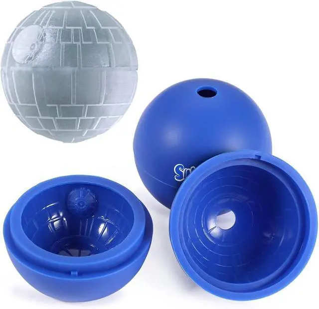 Alt view image 3 of 6 - Death Star Frozen Ice Sphere Silicone Mold