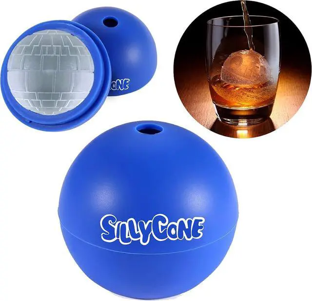 Alt view image 2 of 6 - Death Star Frozen Ice Sphere Silicone Mold