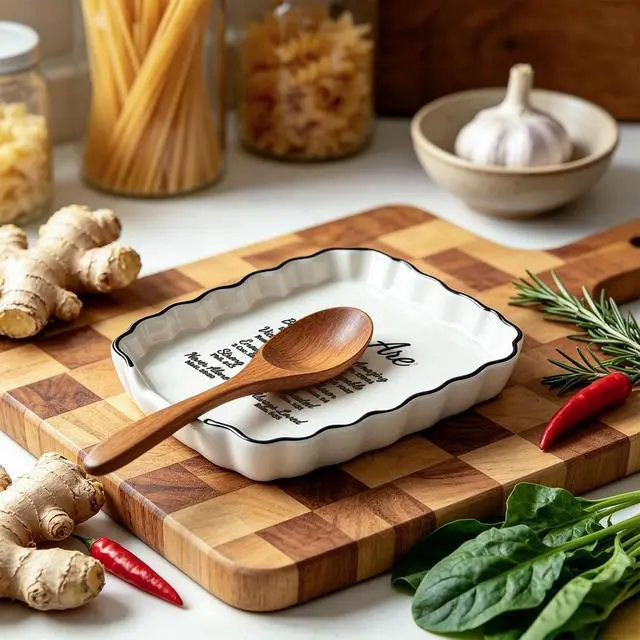 Alt view image 4 of 7 - Inspirational Christian Religious Gifts for Women Mom Wife, Spoon Rest | Ceramic Spoon Rest for Stove Top, Spoon Holder for Kitchen Counter Cooking Utensil Rest, Bible Verse Farmhouse Kitchen Decor