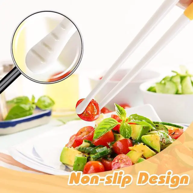Alt view image 6 of 7 - HANSGO Kids Chopsticks, 4 Pairs Training Chopsticks for Kids | Toddlers & Beginners Learning Utensil for Daily Meals, Home, School Lunch & Family Dining, Hand Eye Coordination Development
