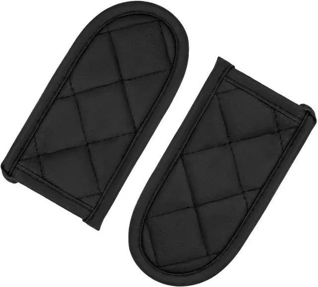 Main image of Evoio Cast Iron Skillet Pot Pan Hot Handle Holder Covers (2-Pack Black) | Pot Handle Covers Heat Resistant Pot Skillet Hot Handle Sleeves Mitt Cover for Kitchen, BBQ and Baking Cookware