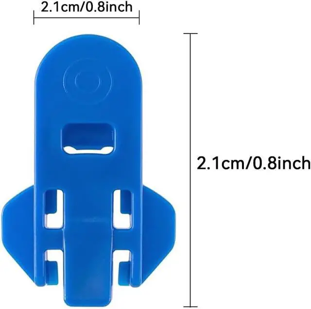 Alt view image 2 of 7 - Pack of 24 Plastic Manual Easy Can Opener, Can Cover Protector Leakproof Can Top Ring Pull Opener Tool for Coke, Beer, Soda, Drinks