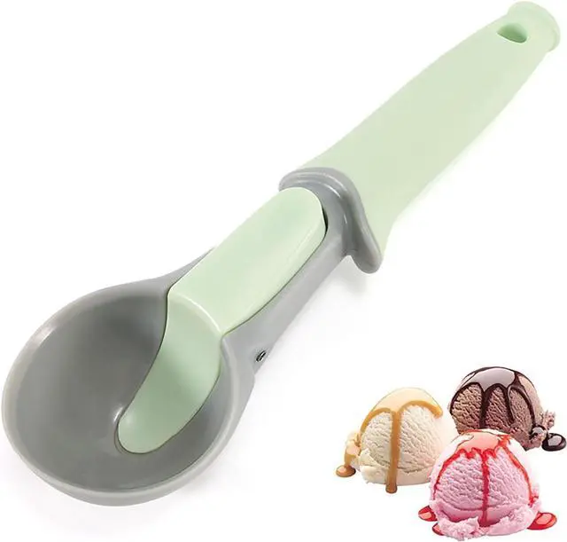 Alt view image 4 of 7 - Ice Cream Scoop, 8 Inch Plastic Watermelon and Ice Cream Hemisphere Spoon for Kitchen and Outdoors (1)