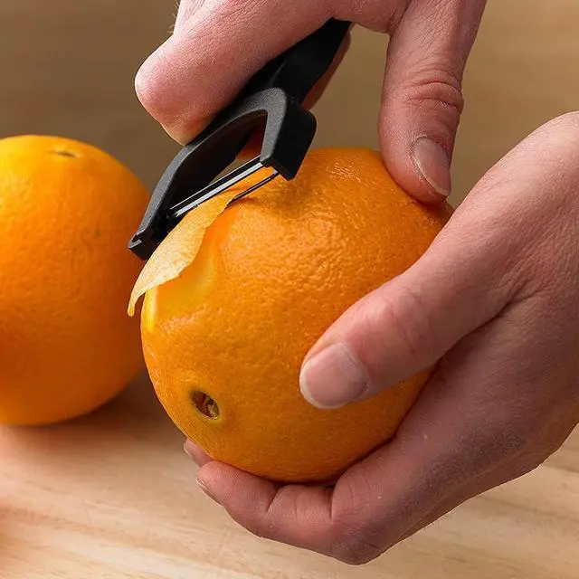 Alt view image 5 of 7 - Mercer Culinary Y Swiss Peeler, Black