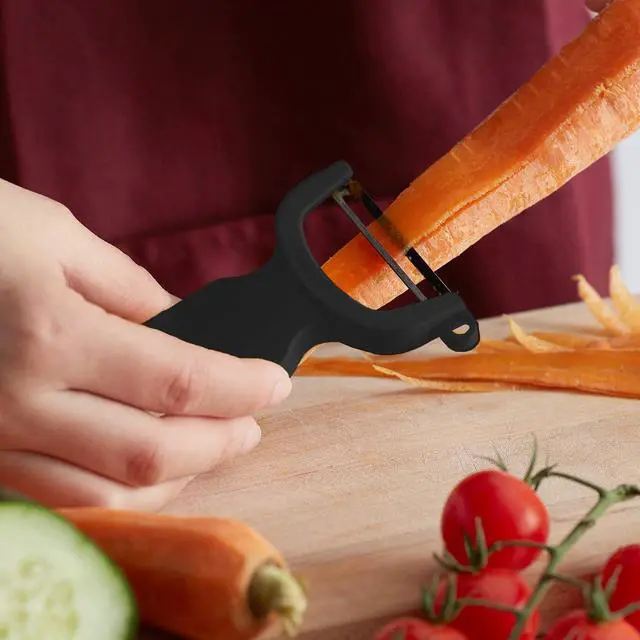 Alt view image 7 of 7 - Mercer Culinary Y Swiss Peeler, Black