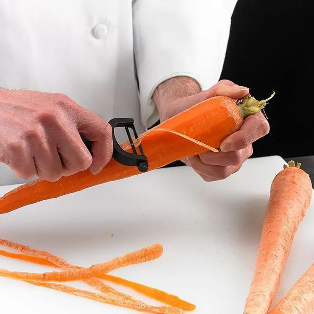 Alt view image 6 of 7 - Mercer Culinary Y Swiss Peeler, Black