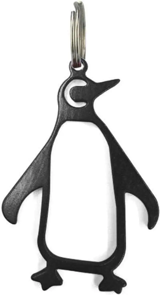 Main image of SWATOM Penguin Bottle Opener Keychain Beer Openers Tool Key Chain Ring Accessories