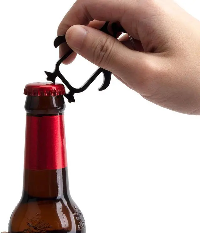 Alt view image 2 of 7 - SWATOM Penguin Bottle Opener Keychain Beer Openers Tool Key Chain Ring Accessories