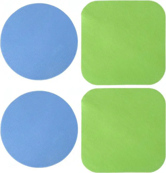 Main image of 4 Pack Rubber Jar Opener Grippers, Jar Opener for Seniors with Arthritis Rubber, Multi-function Silicone Bottle Opener(Blue,Green)