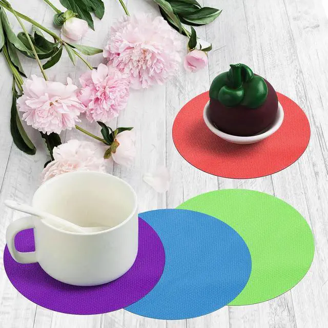 Alt view image 5 of 7 - Rubber Jar Opener, 4PCS Jar Opener Gripper Pad for Weak Hands | Rubber Jar Opener Gripper Pad for Seniors with Arthritis, Heat Insulation Kitchen Coasters