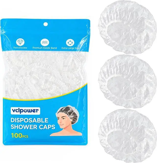Alt view image 2 of 7 - VCLPOWER (Package may vary)100 Pcs Reusable Sourdough Bowl Covers/Disposable Shower Caps,Bread Proofing Covers Fits 5"11" Bowls&Plates, Up to 30+Uses,Thickened Waterproof Hair Caps Fit for Short Hair