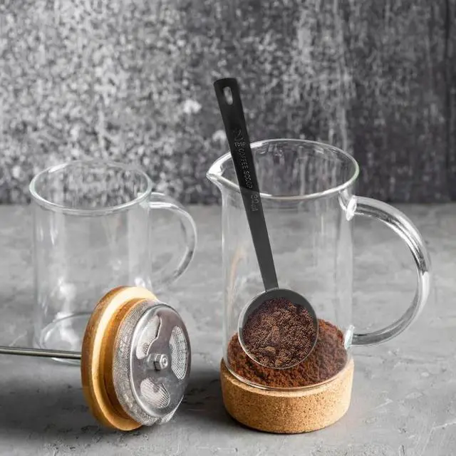 Alt view image 7 of 7 - JJUNW Metal Measure Spoon, 2 Tablespoon Coffee Scoop, 30ML Stainless Steel Coffee Spoons, Long Handle Coffee Measuring Scoop Coffee Scoop Spoon for Ground Coffee Bean Espresso Milk Tea Sugar