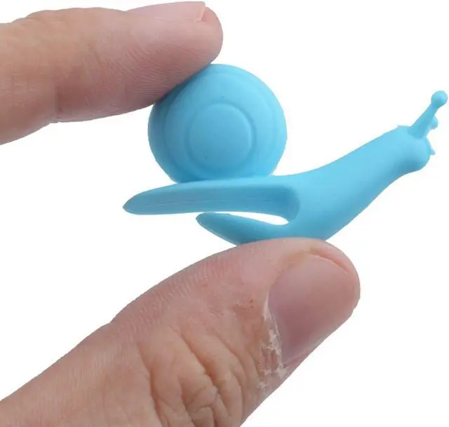 Alt view image 4 of 7 - 10pcs Silicone Tea Bag Holders Multi-Color Snail and Squirrel Cute Drink Marker Tea Accessories for Party Banquet Gathering