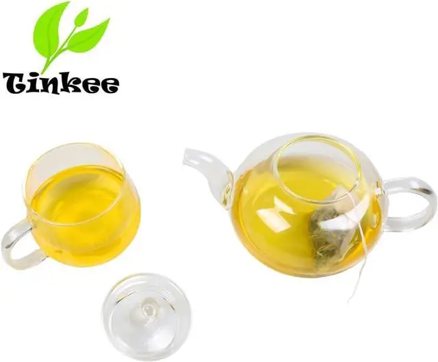 Alt view image 6 of 7 - Tea Filter bags, safe and natural material, disposable tea infuser, empty tea bag with drawstring for loose leaf tea, set of 1003.15 x 3.94 inch (Initial)