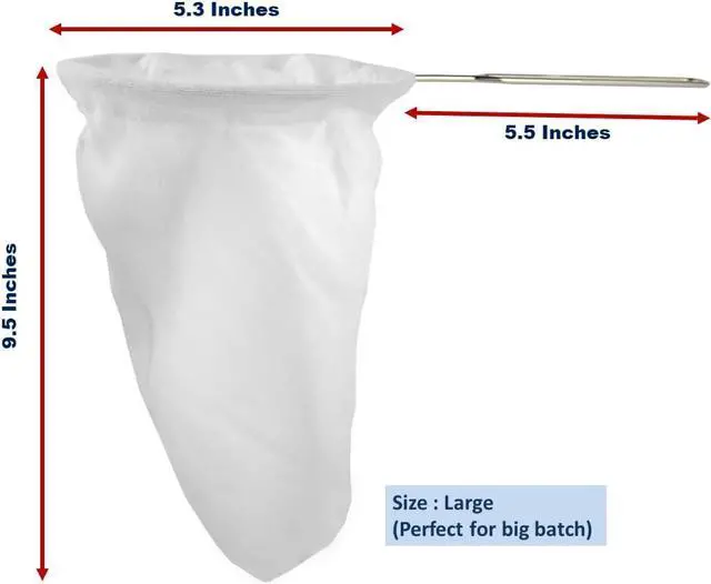 Alt view image 2 of 7 - Thai Tea Filter (Large 5.3 Inc.) Reusable coffee/Tea filter