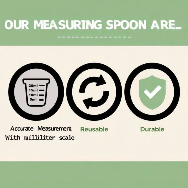 Alt view image 7 of 7 - 20g/40ml Measuring-Spoons Scoop for Creatine,Powders,Cooking,Recipes,Lab,Food Grade PP Material,BPA-free,Meets FDA Standards,2-Packs(With milliliter scale marking) Transparent