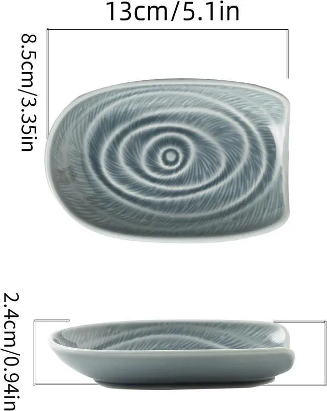 Alt view image 2 of 7 - Ceramic Spoon Rest, Utensil Rest for Stove, Counter & Coffee Bar | Compact shape fits beside burners or prep areas, holding spoons, ladles, tongs, and stirrers without crowding your space