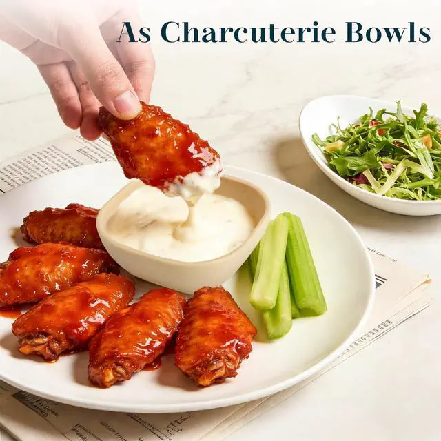 Alt view image 5 of 7 - Soy Sauce Dish 5 OZ, Unbreakable Small Bowls for Dip - Colorful | Chip and Dip Bowl, Wheat Straw Bowl Set of 6, Dipping Sauce Cups for Party, Kitchen, Microwave Safe Dipping Bowls for Ketchup